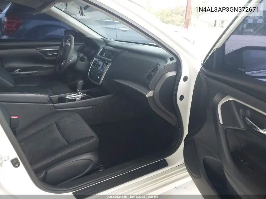 1N4AL3AP3GN372671 2016 Nissan Altima 2.5/2.5 S/2.5 Sl/2.5 Sr/2.5 Sv