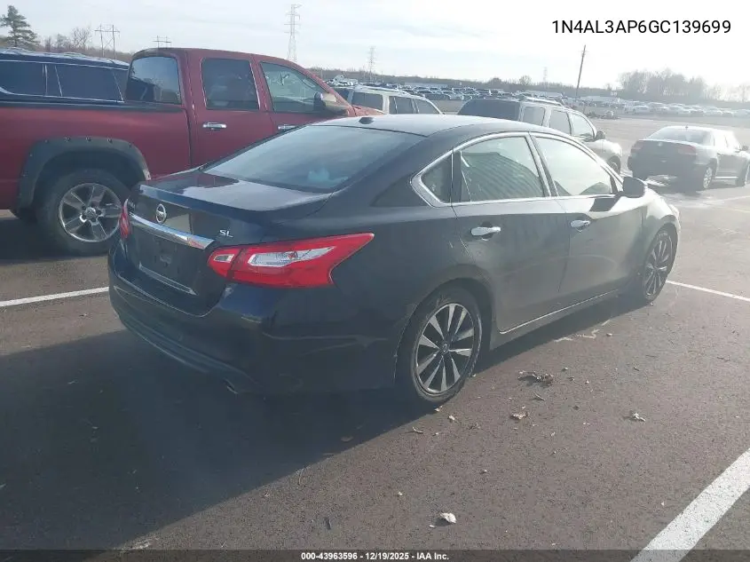 1N4AL3AP6GC139699 2016 Nissan Altima 2.5 Sl