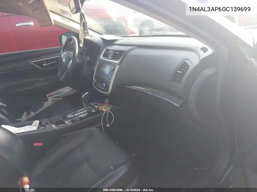 1N4AL3AP6GC139699 2016 Nissan Altima 2.5 Sl