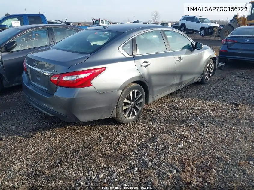 1N4AL3AP7GC156723 2016 Nissan Altima 2.5 Sv
