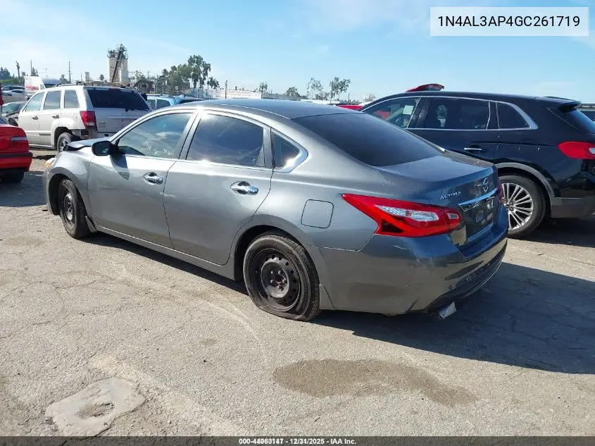 1N4AL3AP4GC261719 2016 Nissan Altima 2.5 S