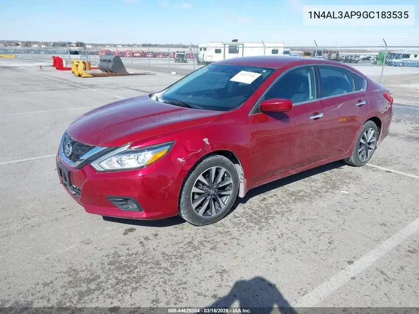 1N4AL3AP9GC183535 2016 Nissan Altima 2.5 Sv