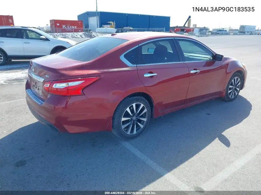 1N4AL3AP9GC183535 2016 Nissan Altima 2.5 Sv