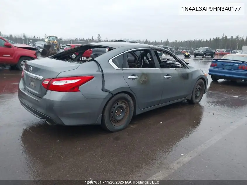 1N4AL3AP9HN340177 2017 Nissan Altima 2.5/2.5 S/2.5 Sl/2.5 Sr/2.5 Sv