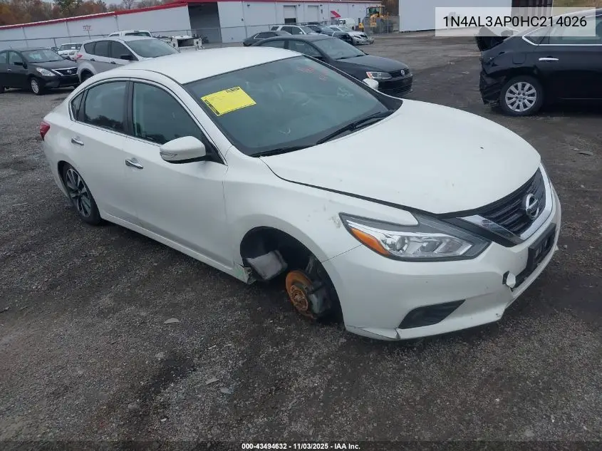 1N4AL3AP0HC214026 2017 Nissan Altima 2.5 Sl