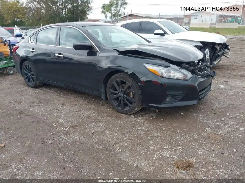 1N4AL3AP1HC473365 2017 Nissan Altima 2.5 Sr