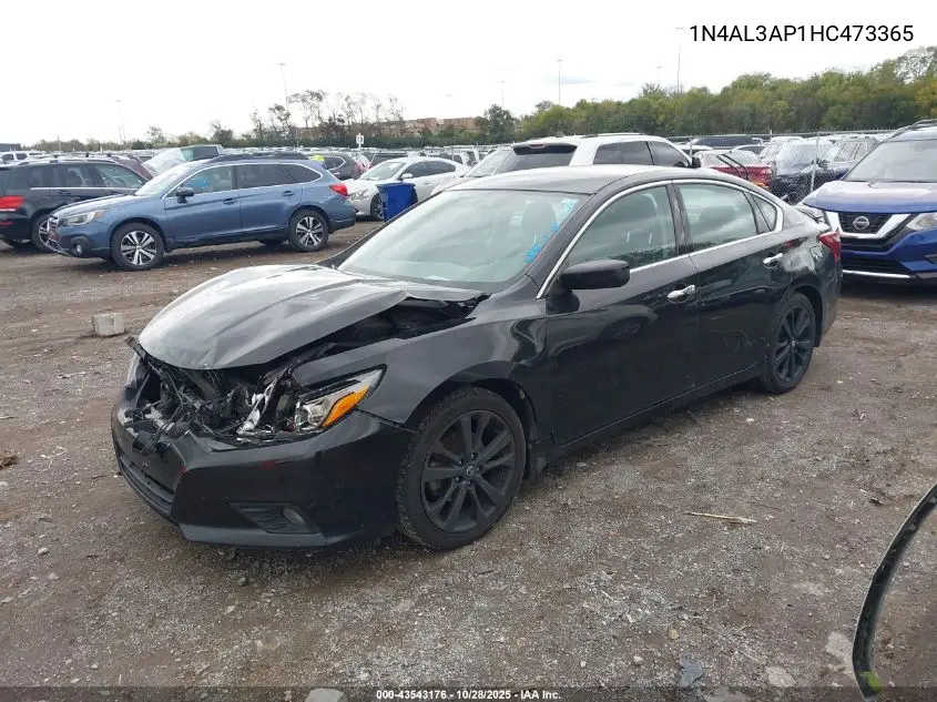 1N4AL3AP1HC473365 2017 Nissan Altima 2.5 Sr