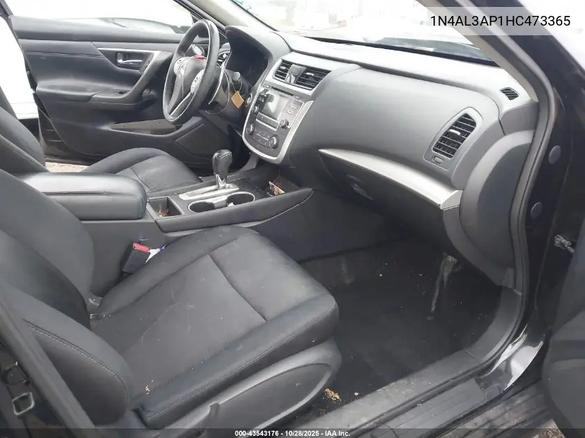 1N4AL3AP1HC473365 2017 Nissan Altima 2.5 Sr