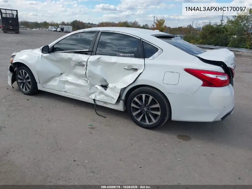 1N4AL3APXHC170097 2017 Nissan Altima 2.5 Sl