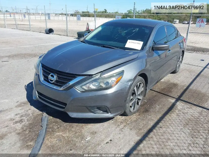 1N4AL3AP2HC479692 2017 Nissan Altima 2.5 Sr