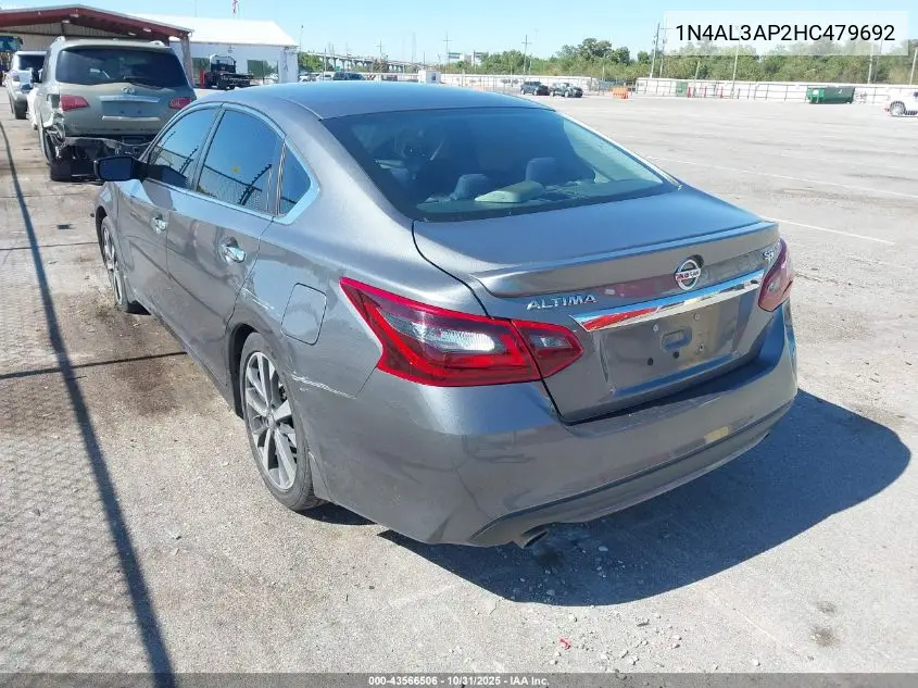 1N4AL3AP2HC479692 2017 Nissan Altima 2.5 Sr