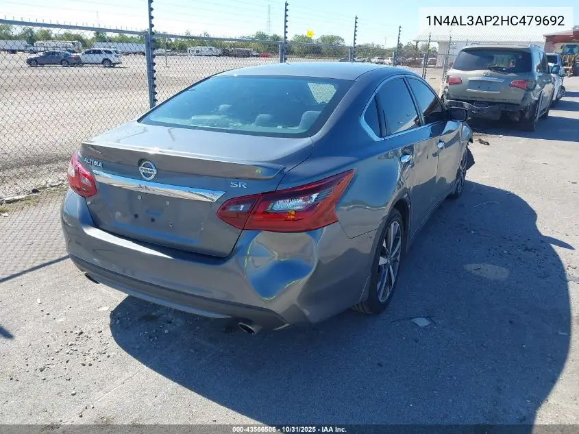1N4AL3AP2HC479692 2017 Nissan Altima 2.5 Sr