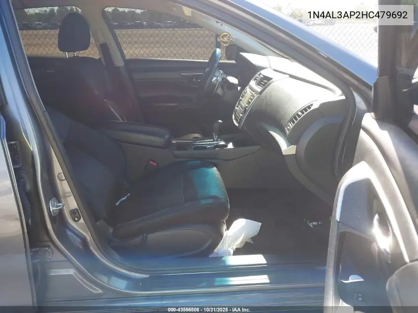 1N4AL3AP2HC479692 2017 Nissan Altima 2.5 Sr