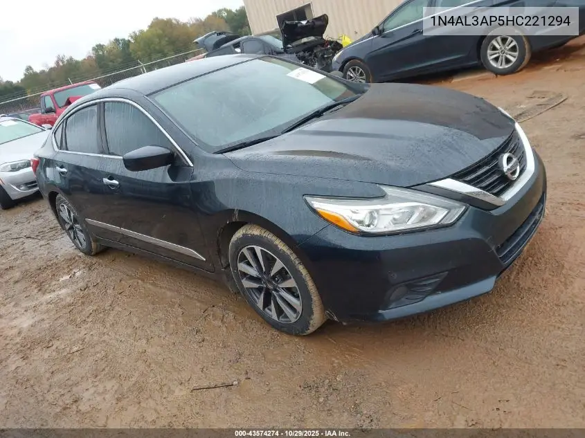 1N4AL3AP5HC221294 2017 Nissan Altima 2.5 Sv