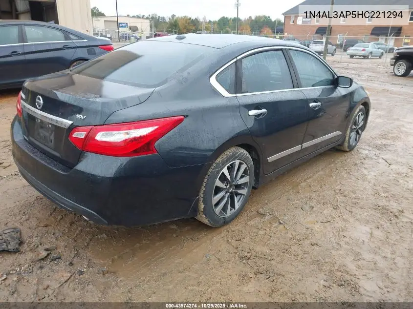 1N4AL3AP5HC221294 2017 Nissan Altima 2.5 Sv