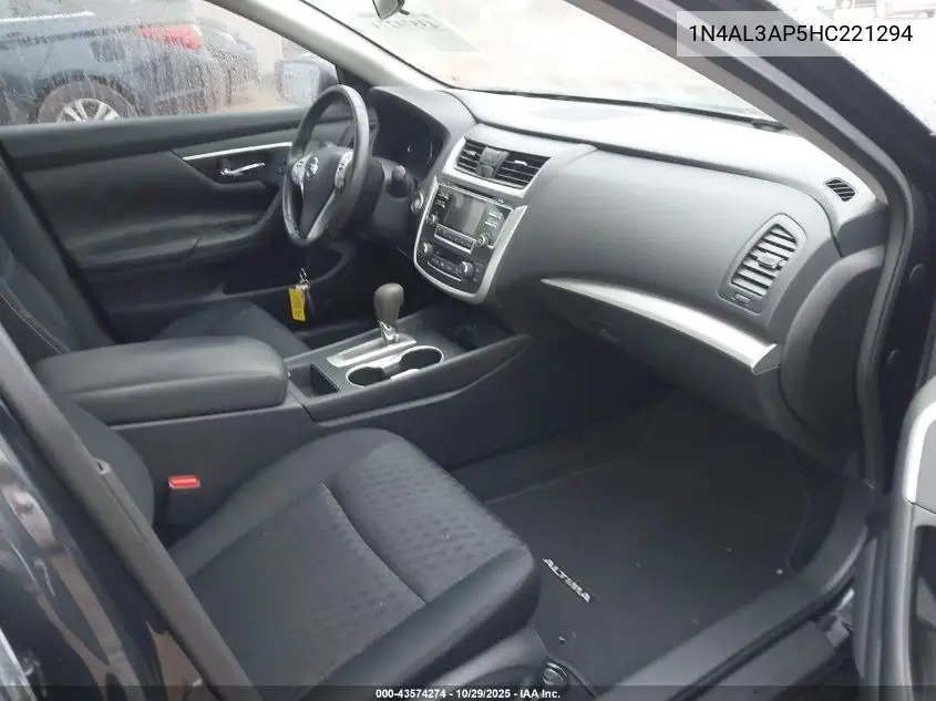 1N4AL3AP5HC221294 2017 Nissan Altima 2.5 Sv