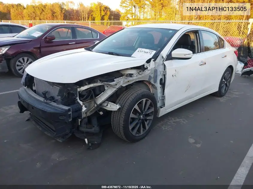 1N4AL3AP1HC133505 2017 Nissan Altima 2.5 Sl