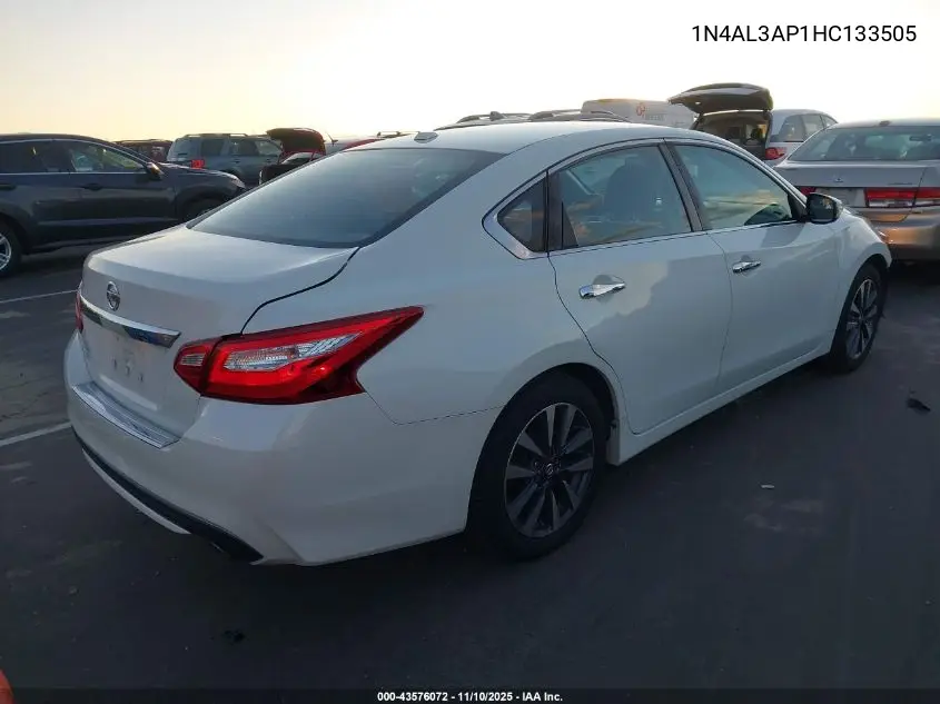 1N4AL3AP1HC133505 2017 Nissan Altima 2.5 Sl