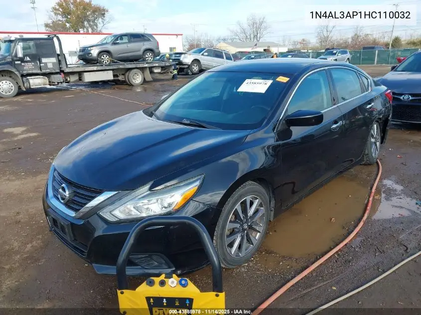 1N4AL3AP1HC110032 2017 Nissan Altima 2.5 Sv