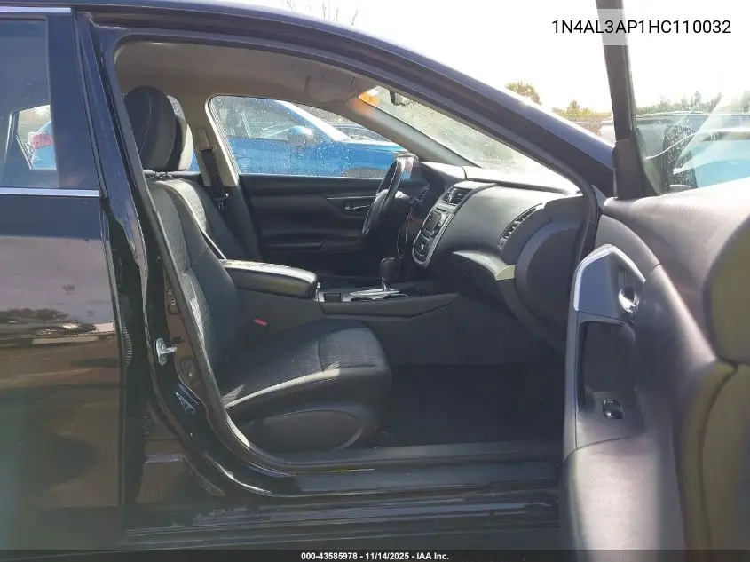 1N4AL3AP1HC110032 2017 Nissan Altima 2.5 Sv