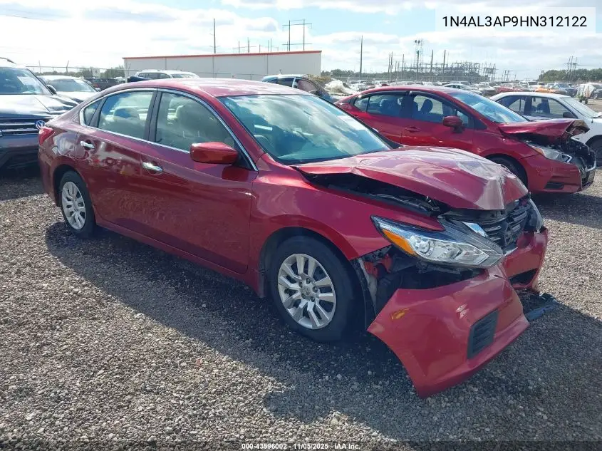 1N4AL3AP9HN312122 2017 Nissan Altima 2.5 S