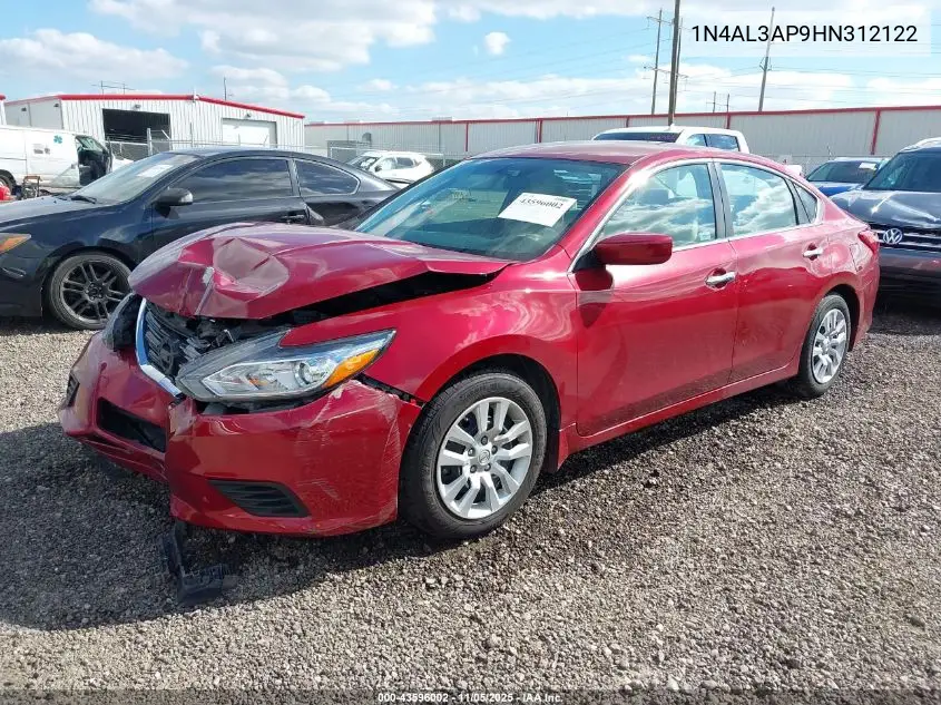 1N4AL3AP9HN312122 2017 Nissan Altima 2.5 S