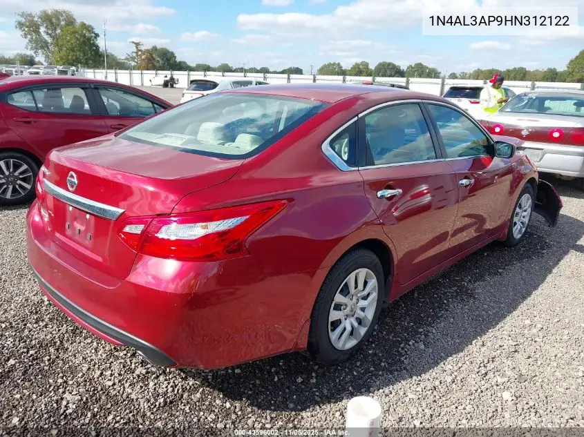1N4AL3AP9HN312122 2017 Nissan Altima 2.5 S