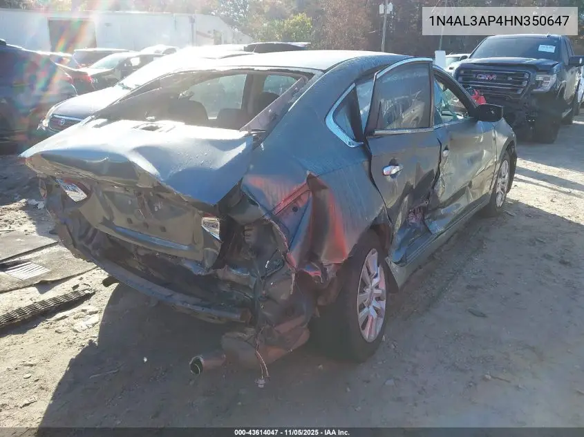 1N4AL3AP4HN350647 2017 Nissan Altima 2.5 S
