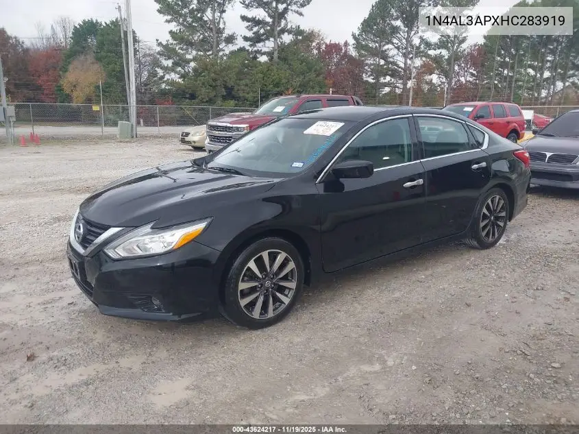 1N4AL3APXHC283919 2017 Nissan Altima 2.5 Sv