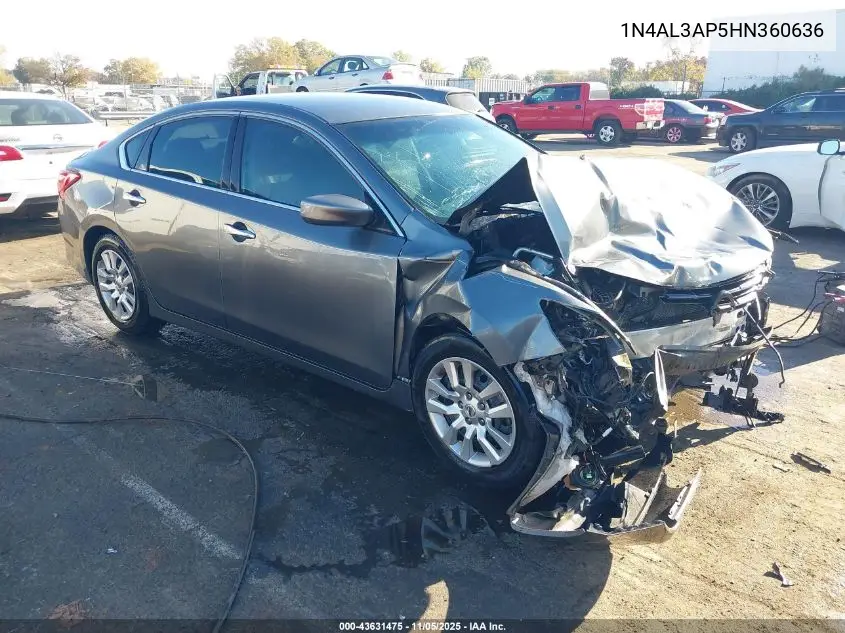 1N4AL3AP5HN360636 2017 Nissan Altima 2.5 S