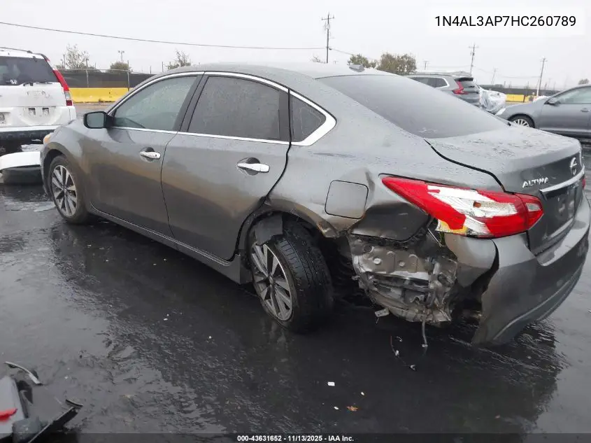 1N4AL3AP7HC260789 2017 Nissan Altima 2.5 Sv