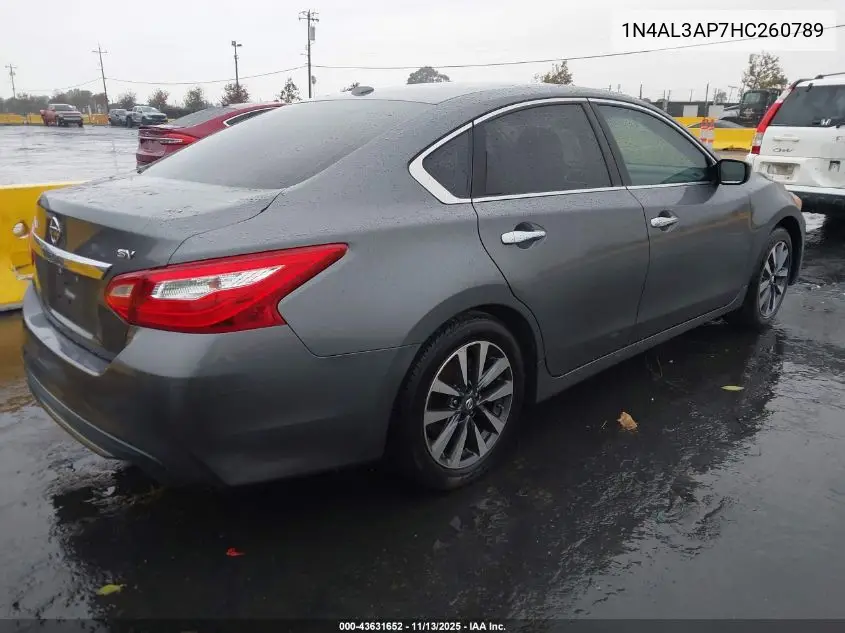 1N4AL3AP7HC260789 2017 Nissan Altima 2.5 Sv