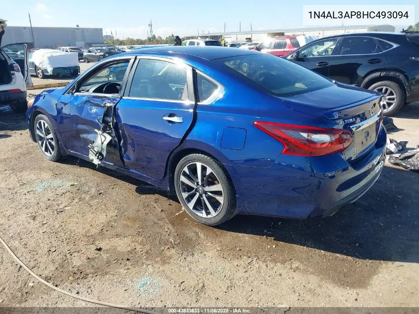 1N4AL3AP8HC493094 2017 Nissan Altima 2.5 Sr