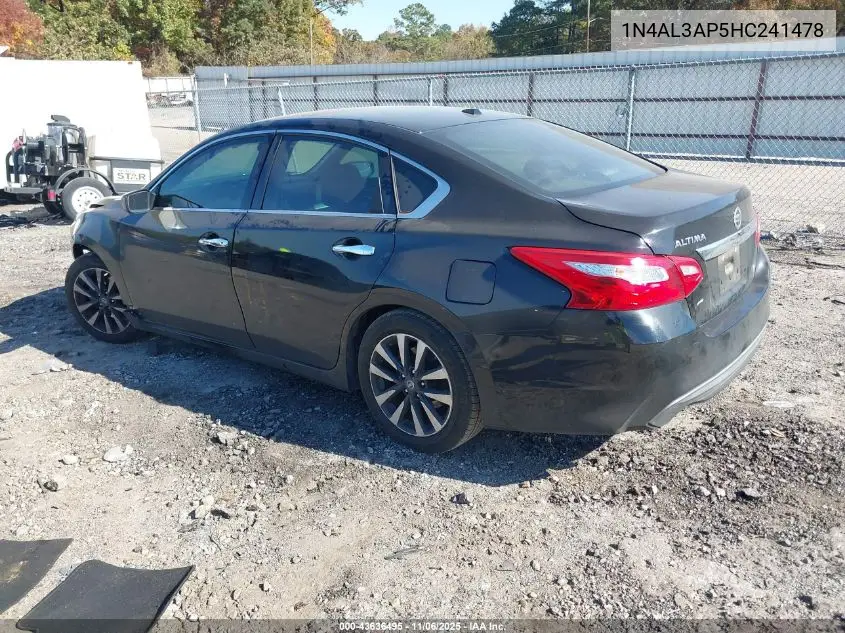 1N4AL3AP5HC241478 2017 Nissan Altima 2.5 Sv