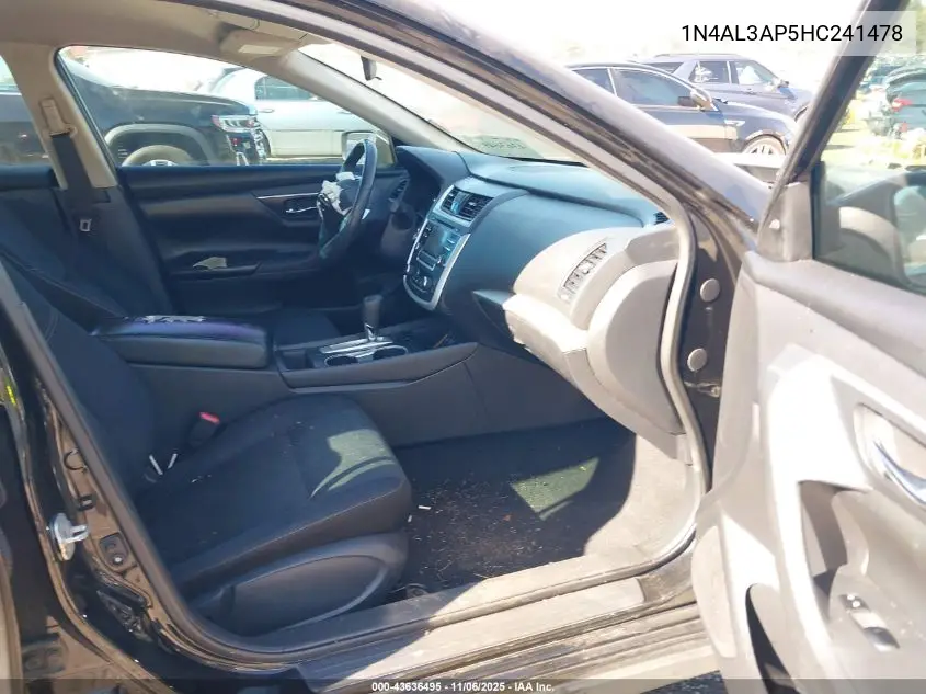 1N4AL3AP5HC241478 2017 Nissan Altima 2.5 Sv