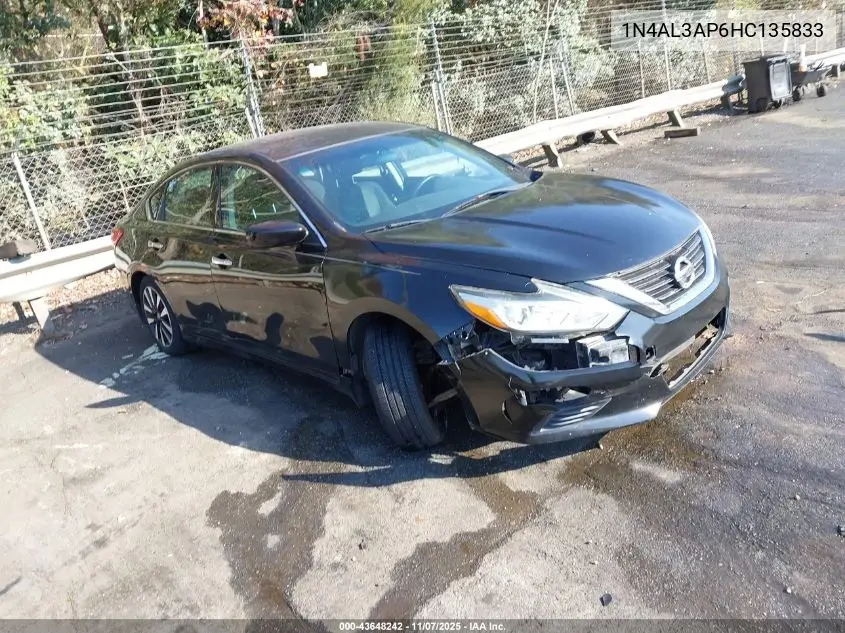 1N4AL3AP6HC135833 2017 Nissan Altima 2.5 S