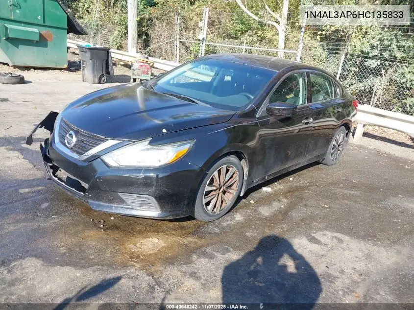 1N4AL3AP6HC135833 2017 Nissan Altima 2.5 S