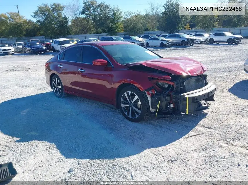 1N4AL3AP1HC232468 2017 Nissan Altima 2.5 Sr