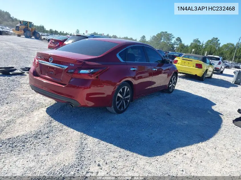 1N4AL3AP1HC232468 2017 Nissan Altima 2.5 Sr