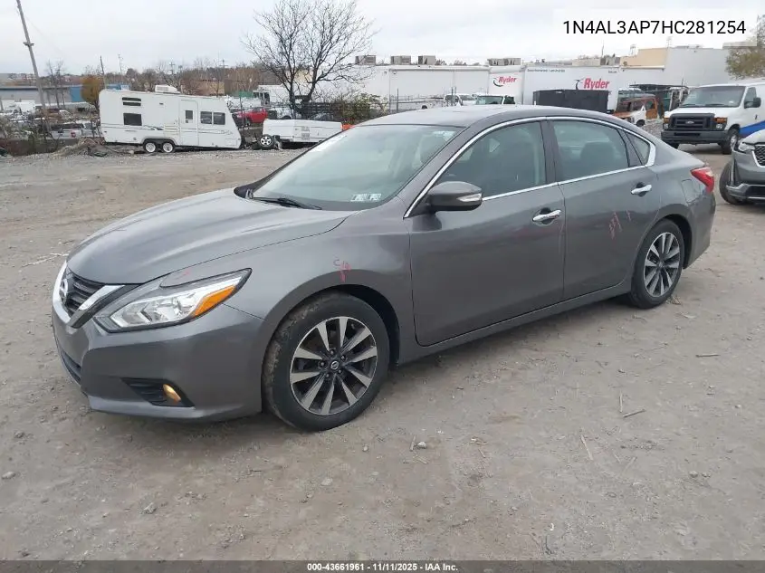 1N4AL3AP7HC281254 2017 Nissan Altima 2.5 Sl