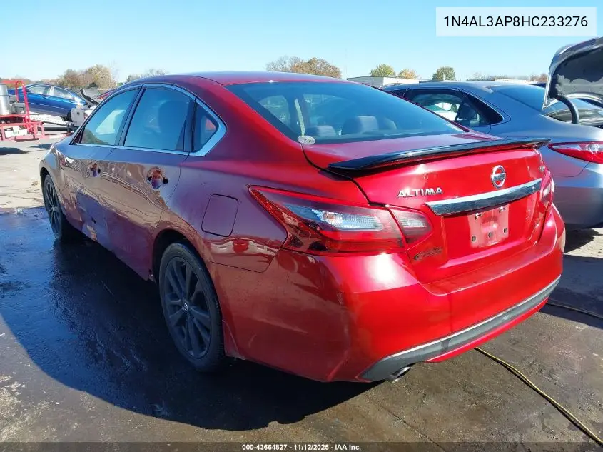 1N4AL3AP8HC233276 2017 Nissan Altima 2.5 Sr