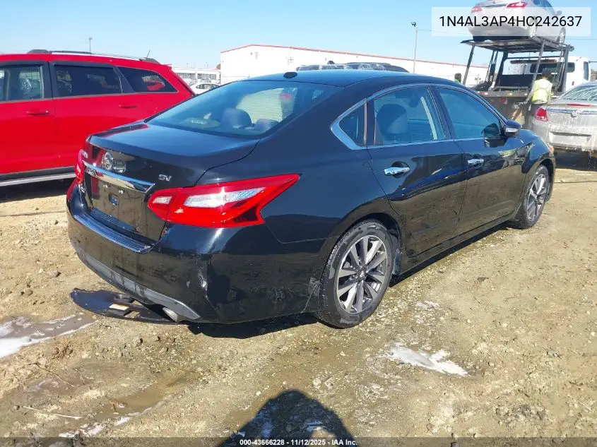 1N4AL3AP4HC242637 2017 Nissan Altima 2.5 Sv