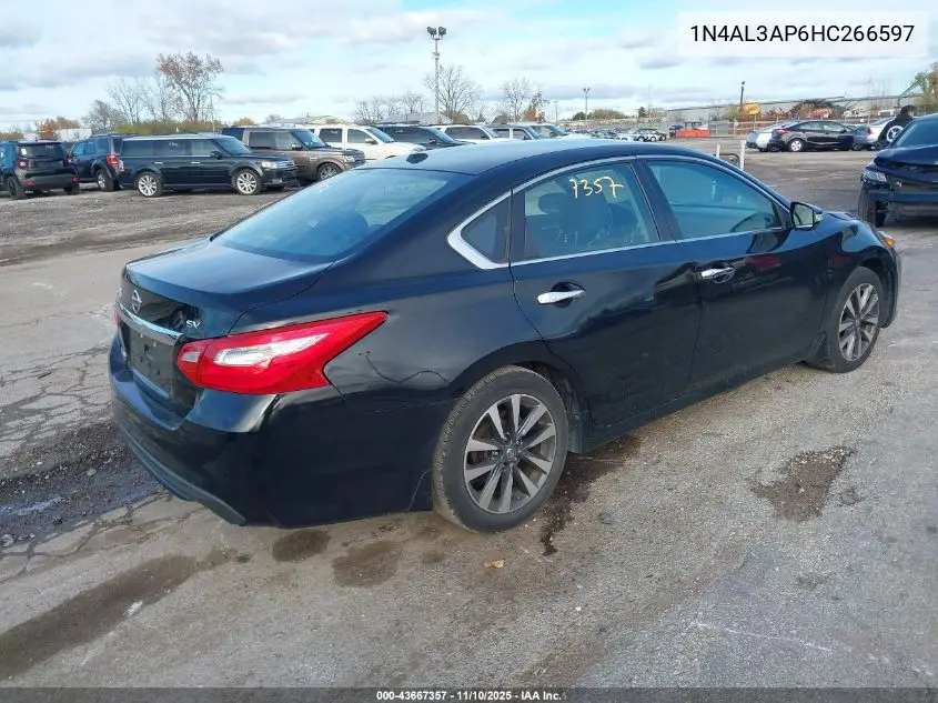 1N4AL3AP6HC266597 2017 Nissan Altima 2.5 Sv