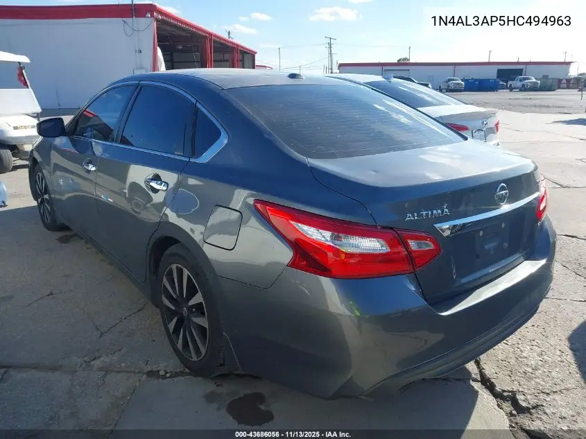 1N4AL3AP5HC494963 2017 Nissan Altima 2.5 Sl