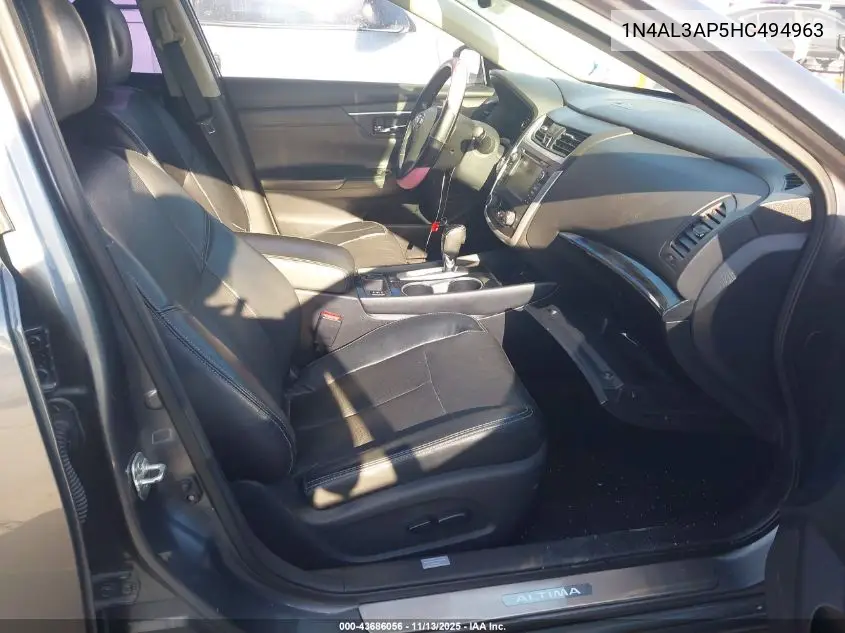 1N4AL3AP5HC494963 2017 Nissan Altima 2.5 Sl