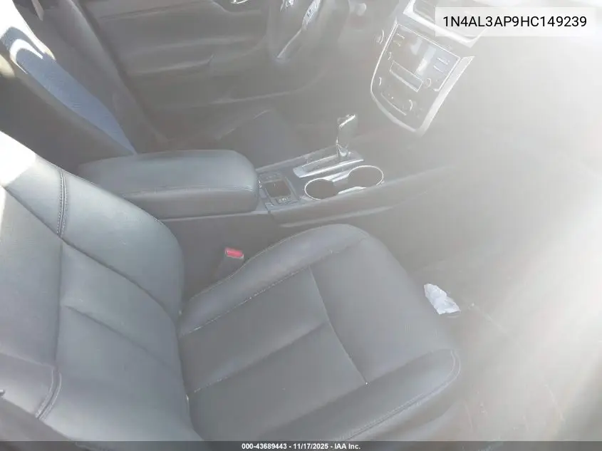 1N4AL3AP9HC149239 2017 Nissan Altima 2.5 Sl