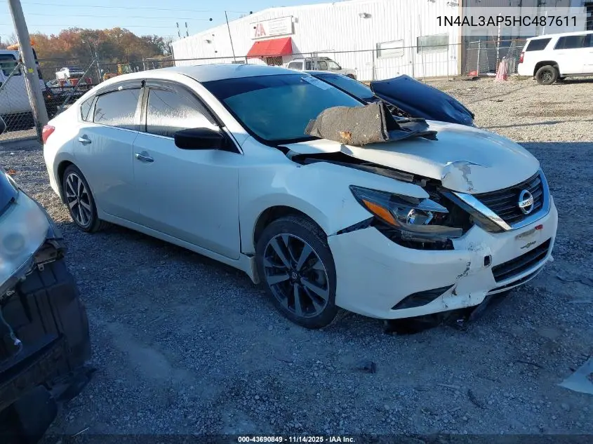 1N4AL3AP5HC487611 2017 Nissan Altima 2.5 Sr