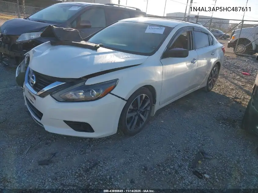 1N4AL3AP5HC487611 2017 Nissan Altima 2.5 Sr