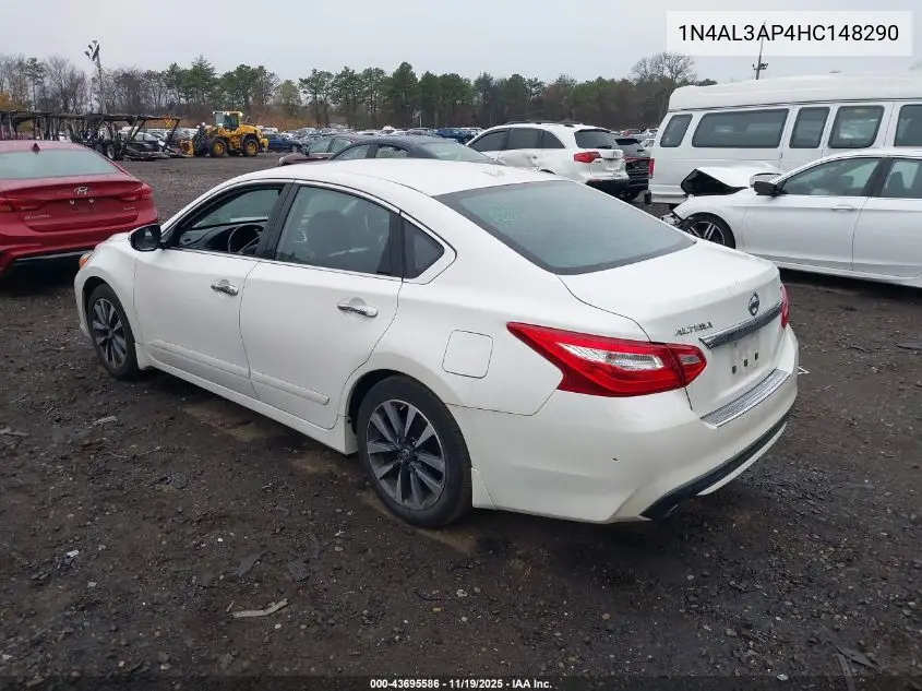 1N4AL3AP4HC148290 2017 Nissan Altima 2.5 Sv