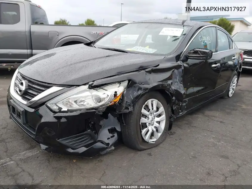 1N4AL3APXHN317927 2017 Nissan Altima 2.5 S